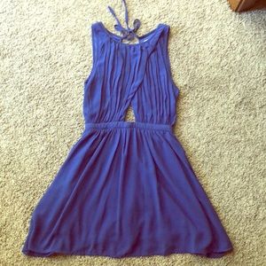 Blue dress
